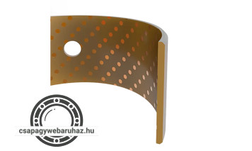 95X100X60 K782 siklócsapágy bronz+POM