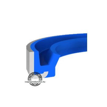   105X115X7 ME2 K13 PU beüthető fémházas poliuretán porlehúzó