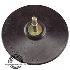 gumitányér  fúrógéphez; 125mm tépőzáras