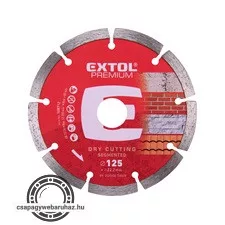 gyémántvágó szegmenses; 115×22,2mm, max.13.300 f/min