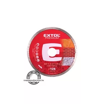   gyémántvágó csempevágáshoz (sima), vizes vágásra; 230×2,3×22,2mm, max.6.650 ford/perc