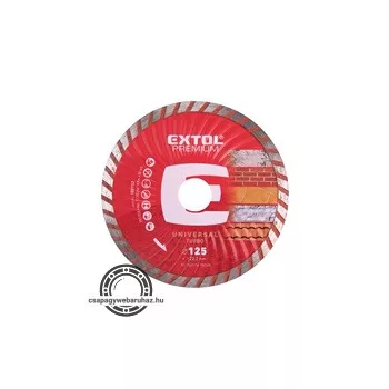   gyémántvágó TURBO gránit/kerámia; 115×22,2mm, max.13.300 ford/perc