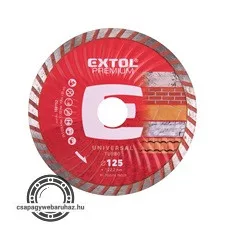 gyémántvágó TURBO gránit/kerámia; 115×22,2mm, max.13.300 ford/perc