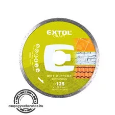 gyémántvágó csempevágáshoz (sima), vizes vágásra; 115×2,0×22,2mm, max.13.200 ford/perc