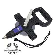 mérőszalag, acél, nyitott; bliszteren; 50m×10mm