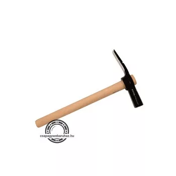 kőműves kalapács, szeghúzós, fa nyéllel, 70dkg