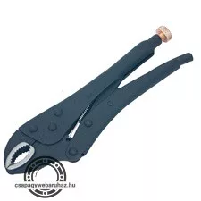 gyorsszorító fogó, erősített, fekete; 250mm, CV.