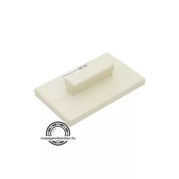 műanyag simító, német; 12×19cm, PU