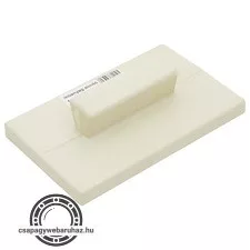 műanyag simító, német; 12×19cm, PU