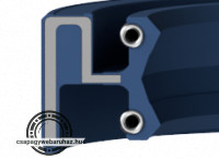 50X59.5X7/10.5 DCY teleszkóp szimering NBR , duplarugós