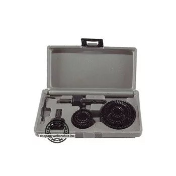   körkivágó klt. fához (műanyag dobozban) ; 11db, mélység: 25mm, 20-65mm