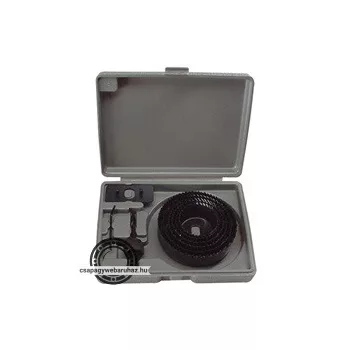   körkivágó klt. fához (műanyag dobozban) ; 8db, mélység: 25mm, 65-130mm