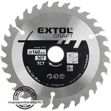 körfűrészlap, keményfémlapkás, 160×20mm(lyuk átm), T36; 2,7 mm lapkaszélesség, max. 9.500 ford/perc