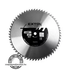 körfűrészlap, keményfémlapkás, 600×30mm(lyuk átm), T60; 3,8 mm lapkaszélesség, max. 2.500 ford/perc