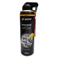 Motip - Tisztító-kenő-védő spray, 500 ml