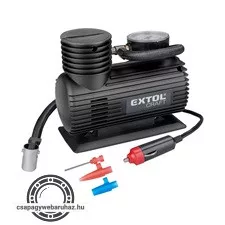 mini légkompresszor 12V; 12V/10A, Extol Craft