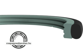 25X32.5X3.2 K702 PTFE NBR rúdtömítés