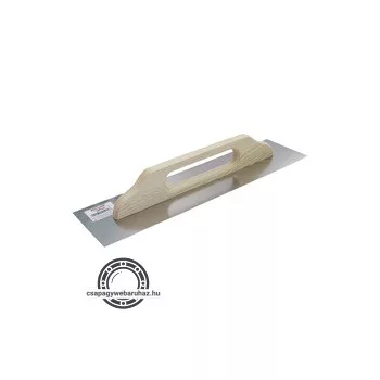 svájci glettelő; rozsdamentes (fa nyél) 13×48cm