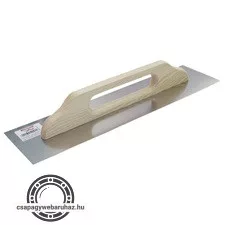 svájci glettelő; rozsdamentes (fa nyél) 13×48cm