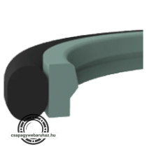 110X125.1X6.3 K35 NBR/PTFE rúdtömítés