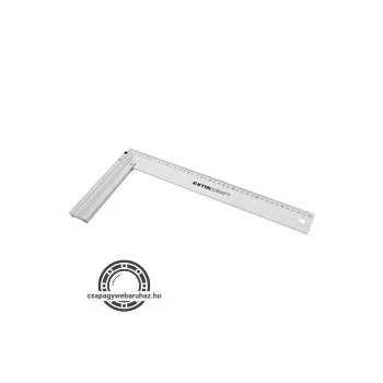 asztalos derékszög, alumínium ; 400 mm