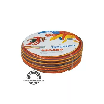   locsolótömlő, csavarodásmentes, 3 rétegű; 1/2", 25m, (narancs, citrom, kék), 125g/m, Tangerina