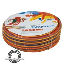 locsolótömlő, csavarodásmentes, 3 rétegű; 1/2", 25m, (narancs, citrom, kék), 125g/m, Tangerina