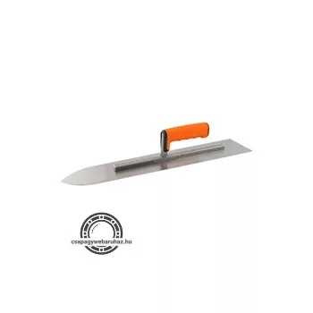 aljzatsimító acél; 600 mm,  beton simítására