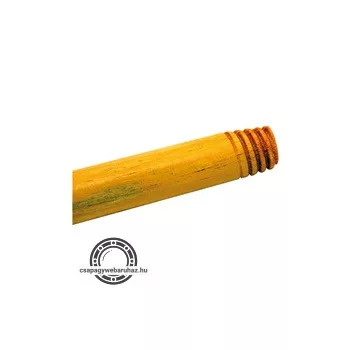 lakkozott fa nyél, olasz menettel (120cm)