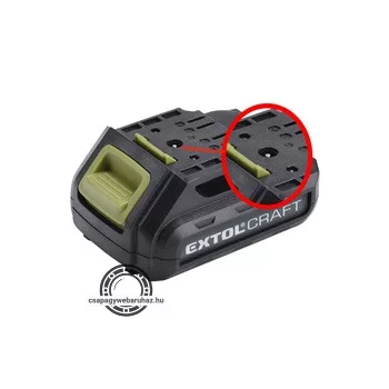   tartalék akku RÉGEBBI TÍPUSÚ 12V Li-ion, 402400 töltőhöz, 2 SARU+1 TÜSKE; 1300mAh, töltési idő: 4,5 óra