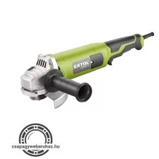 sarokcsiszológép 1200W 125mm tárcsaátmérő 11.000 1/min, bekapcsolásvédelem, papír doboz, 2,1kg