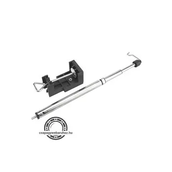   teleszkópos állvány  mini köszörűgépekhez; magasság: 25-54cm, felfogatás max.:6,4cm, 360 fokban körbeforgatható fej