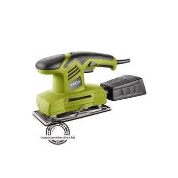   vibrációs csiszológép 200W, 90×187mm; 11000/perc, alu és tépőzáras talp