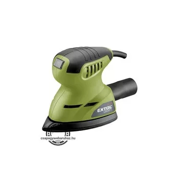 vibrációs delta csiszológép 125W, 80×140mm; 14000/perc