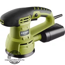 rotációs (excentrikus) csiszológép 430W; átmérő:125mm, ford.:5000-13000