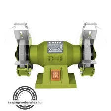 kettős köszörűgép 150W,száraz,125×12,7×16mm; 2950 ford/perc, P36, P80, 6kg