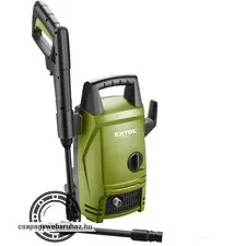magasnyomású mosó 1400W; max./névleges nyomás: 100/70 Bar, max. 330 liter/óra