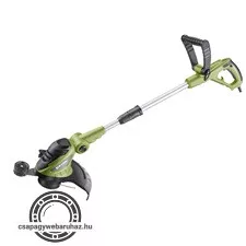 fűszegélynyíró gép elektromos 550W, teleszkópos nyél: 70-92 cm, 30cm átmérő, 10.000 ford/perc, papír doboz