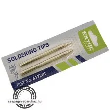 forrasztócsúcs; 2db, 417201 forrasztó pákához
