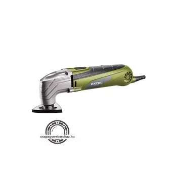   multifunkciós szerszámgép, 300W; fordulatszám: 15.000-21.000/perc, 3 db cserélhető fej, 1,1 kg