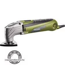 multifunkciós szerszámgép, 300W; fordulatszám: 15.000-21.000/perc, 3 db cserélhető fej, 1,1 kg