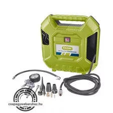 olajmentes légkompresszor, 1100W, 8 bar, beszívott levegő: 180l/min