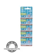 gombelem klt. 5 db, alkáli, 1,5V, méret: (LR1130); hosszú étettartam, bliszteren