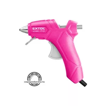   melegragasztó pisztoly, 25 W, stift átmérő: 7,2 mm, Extol Lady, bliszteren