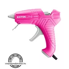 melegragasztó pisztoly, 40W, stift átmérő:11mm, Extol Lady, bliszteren