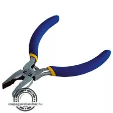 kombinált fogó mini, dupla műanyag nyéllel; 125mm