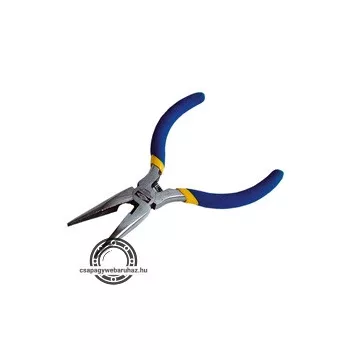 rádiós fogó mini, dupla műanyag nyéllel; 130mm