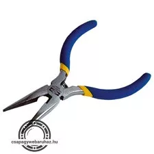 rádiós fogó mini, dupla műanyag nyéllel; 130mm