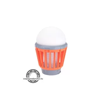 LED kemping lámpa UV szúnyogfogóval, max. 180 lm