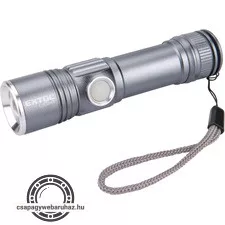 LED lámpa, XPE LED; 280 Lm, ALU ház, beépített Li-ion akku 2000 mAh